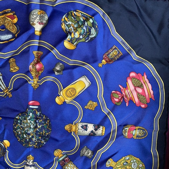 ❤️Hermès Perfume Bottle Silk Square Scarf! - Picture 6 of 10